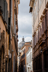 Narrow roman street