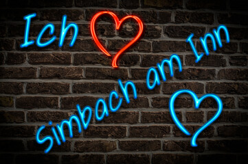 Fototapeta premium Simbach am Inn