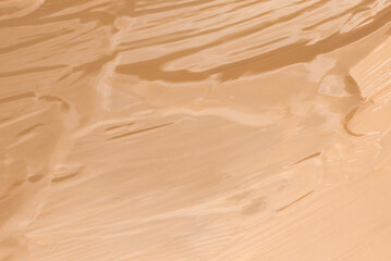 Naklejka premium Liquid foundation texture. Make up for women.