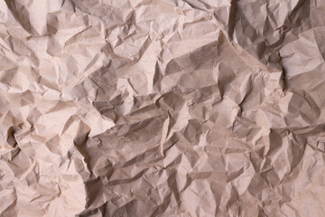 Fototapeta premium Beige kraft paper background. Horizontal orientation. 