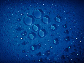 Abstract bubbles with light and color