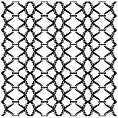 Fototapeta premium Ethno design blocks, black white Aztecs