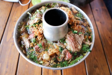 clear soup or beef soup