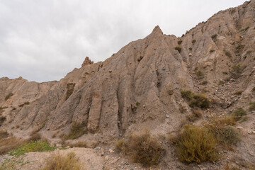 mountainous area in southern Spai