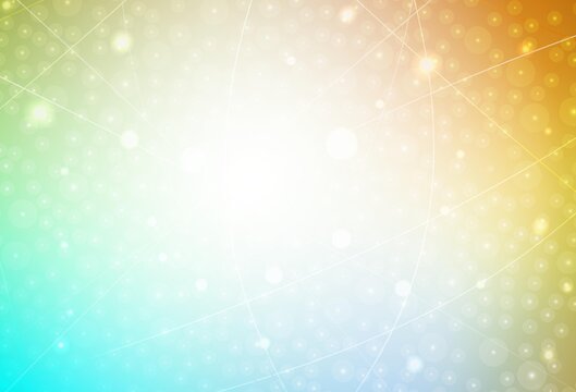 Light Blue, Yellow vector texture with colored lines.