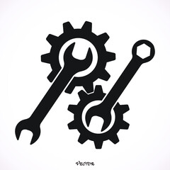 Service Tools vector icon.