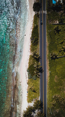 Carretera al lado del Mar