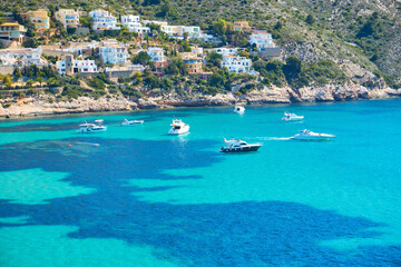Moraira Views .El portet and Moraira harbour 