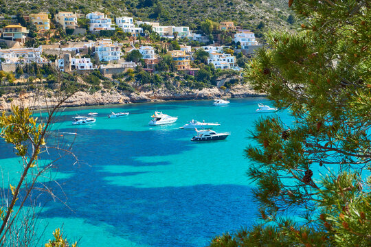 Moraira Views .El portet and Moraira harbour 