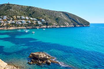 Moraira Views .El portet and Moraira harbour 