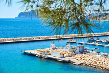 Moraira Views .El portet and Moraira harbour 