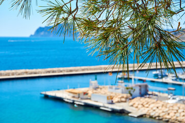 Moraira Views .El portet and Moraira harbour 