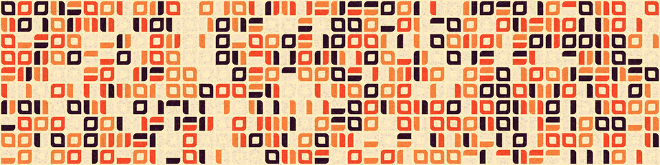 Abstract Geometric Pattern generative computational art illustration