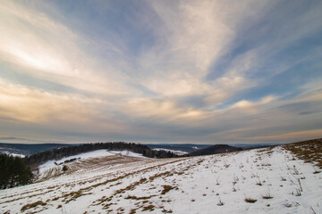 landscape in the mountains