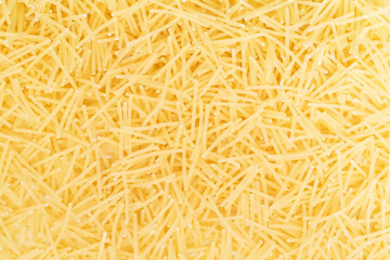 Pasta vermicelli texture, noodles background