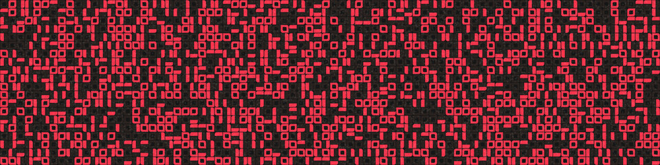 Abstract Geometric Pattern generative computational art illustration