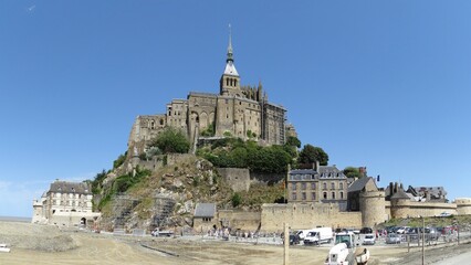 Fototapeta na wymiar Mont Saint-Michel, Bretagne, France.