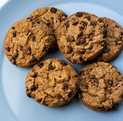Galletitas con chispas de chocolate