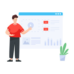 
Download this premium vector of hr training course 

