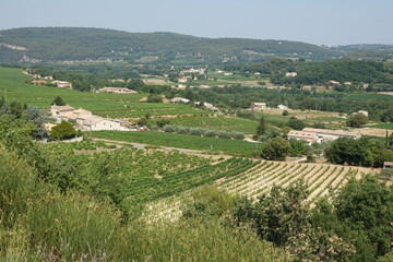 Landschaft bei Pierrevon, Provence
