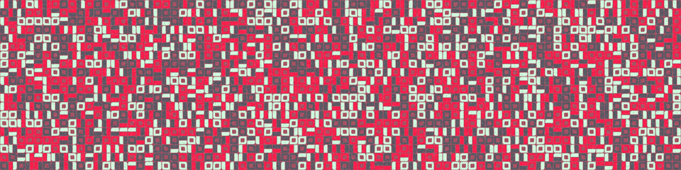 Abstract Geometric Pattern generative computational art illustration