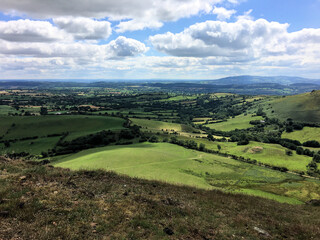 A view of the Shropshire Countryside near the Caradoc