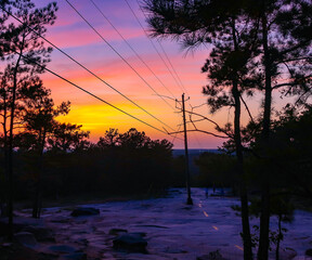 Sunset In The Park