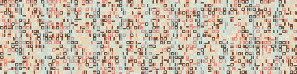 Abstract Geometric Pattern generative computational art illustration