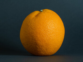 orange on black background