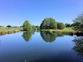 A view of the Shropshire Countryside near Church Stretton
