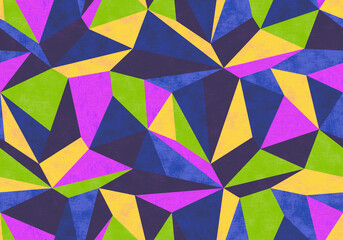 Fototapeta premium vintage geometric polygon pattern