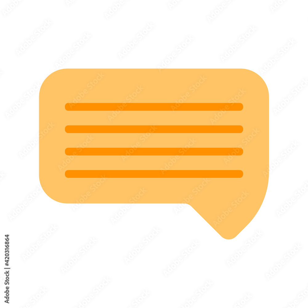 Aufkleber sms icon. vector message icon in flat style. trendy sms or message symbol icon. sms or message icon 