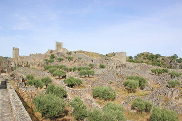 Fototapeta premium Castle of the ruined village of Marialva, Portugal