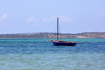 Boat on the sea