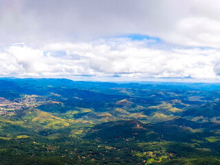 serra da piedade in minas gerais brazil