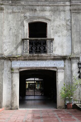 Fototapeta premium Tor zum Erzbistum Caceres in Naga City, Camarines Sur, Philippinen