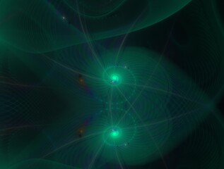 Imaginatory fractal background generated Image