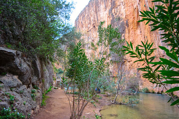 Sendero Chulilla, Puentes colgantes