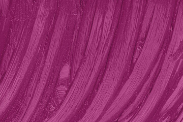 Purple cosmetics smear pattern background. Liquid lipstick cosmetic. Marsala beauty product sample...