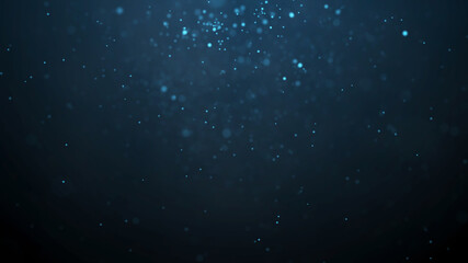 Dust particles. Abstract background of particles. Dots background. Futuristic digital dots background. 3d rendering.