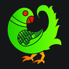 Obraz premium Hand drawing of wild Bird, animals, and flowers for saree designs or pattern for textile, wrapping paper, or backgrounds