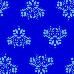 Sketch, hand drawing of wild leaf and flowers for saree designs or pattern for textile, wrapping paper, or backgrounds