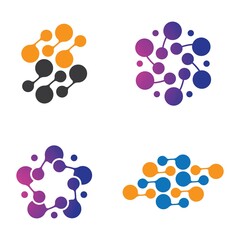 Molecule logo design