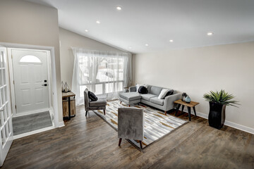 New Luxury Canadian House Completely Renovated, Furnished and Staged with Basement, Deck, Backyard  and Garage for Sale