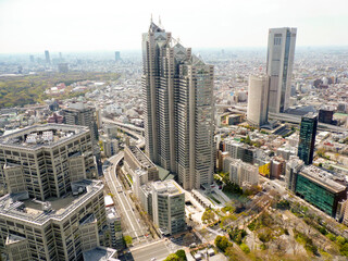 Tokyo look over from top