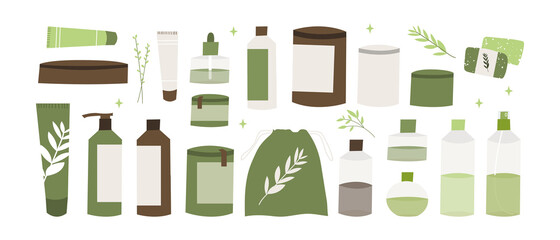 Homeopathy, naturopathy. Complementary, alternative, integrative, holistic medicine. Natural organic herb. Apothecary bottle. Vector flat cartoon illustration