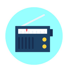 Radio Vector Icon