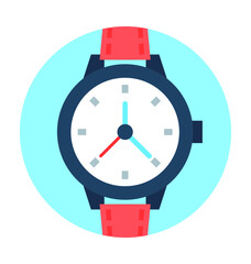 Wristwatch Vector Icon