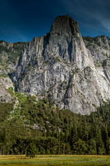 summer landscape photo of Yosemite National park taken from Yosemite valley .