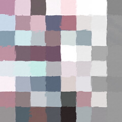 colorful abstract mosaic with a rough texture background. Sweet color square pattern background. Picture for creative wallpaper or design art work. Backdrop have copy space for text.